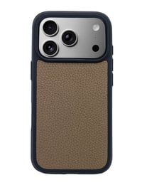 Deri iPhone Kılıf 17 Pro Max Vizon Togo