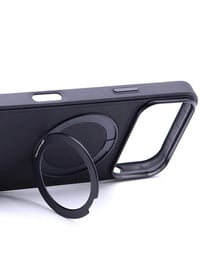 Deri iPhone Kılıf 17 Pro Siyah