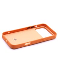 Deri iPhone Kılıf 17 Pro Turuncu