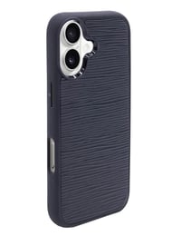 Deri iPhone Kılıf 17 Siyah Epi