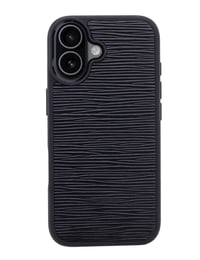 Deri iPhone Kılıf 17 Siyah Epi