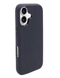 Deri iPhone Kılıf 17 Siyah Togo