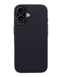 Deri iPhone Kılıf 17 Siyah Togo
