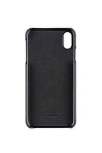 Deri iPhone Kılıf Xs Max  Turuncu Piton