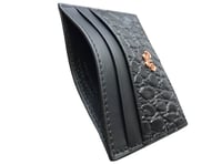 Deri Kartlık Siyah Baby Croco