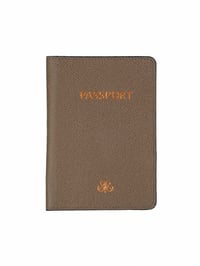 Deri Pasaport Kılıf  Vizon Saffiano