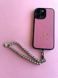 Telefon Bilek Askı Silver Heart