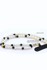 Telefon Boyun Askı Black Pearl