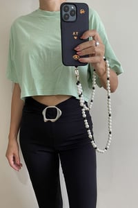 Telefon Boyun Askı Black Pearl