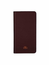 Telefon Cüzdan Bordo Saffiano
