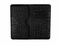 Telefon Cüzdan Siyah Baby Croco