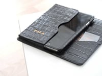 Telefon Cüzdan Siyah Croco