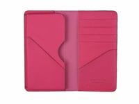 Telefon CüzdanPembe Saffiano Büyük Boy