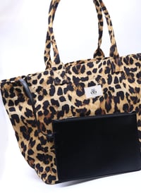 Tote Çanta Leopar Large