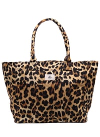Tote Çanta Leopar Large
