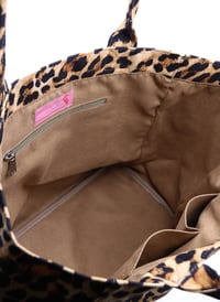 Tote Çanta Leopar Large