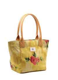 Tote Çanta Sarı Çiçekli 2 Medium