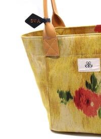 Tote Çanta Sarı Çiçekli 2 Medium