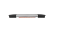 PRO-Hwl Kumandalı Duvar Tipi Infrared Elektrikli Isıtıcı 2500W IP55 Kafe Isıtıcı Dış Mekan Elektrikli Soba Siyah