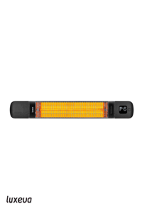 PRO WL Çok Kademeli Duvar Tipi Infrared Isıtıcı 2500W IP55 Dış Mekan Elektrikli Soba Jetblack