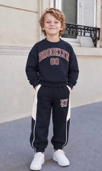 Brooklyn alt üst takım Lacivert 