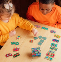 Eeboo Mini Hafıza Oyunu - Wild Animals