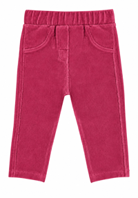 Kadife Tayt 3 Ay-18Ay Pembe
