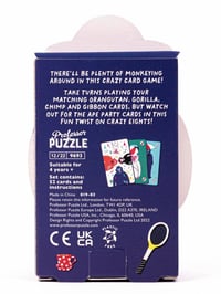 Professor Puzzle - Eşleştirme Kart Oyunu - Crazy Apes