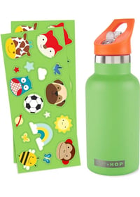 Spark Style Paslanmaz Çelik Stickerlı Suluk Yeşil