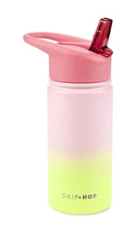 Wander Pipetli Paslanmaz Çelik Suluk Pembe