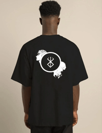 Erkek Baskılı T-Shirt Kısa Kol Bisiklet Yaka Regular Fit Rahat Kalıp Günlük Tişört - Siyah