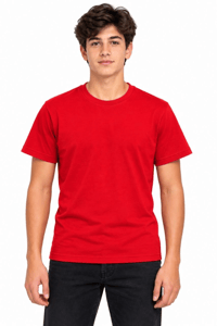 Erkek Çocuk Basic Bisiklet Yaka Kısa Kollu Slim Fit Yazlık Tişört