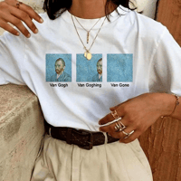 Kadın Baskılı Oversize kısa kol T-Shirt - Beyaz
