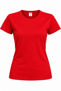 Kız Çocuk Basic Bisiklet Yaka Kısa Kollu Slim Fit Yazlık Tişört