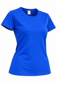 Kız Çocuk Basic Bisiklet Yaka Kısa Kollu Slim Fit Yazlık Tişört