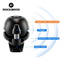 Rockbros 80dB Alüminyum Alaşım Minimalist Bisiklet Zili