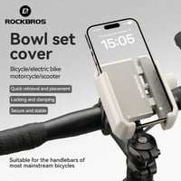 Rockbros Güvenli Kilitli Bisiklet Telefon Tutucu