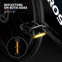 Rockbros Reflektörlü Alüminyum Alaşım Bisiklet Pedalı (9/16