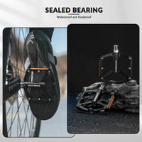 Rockbros Reflektörlü Alüminyum Alaşım Bisiklet Pedalı (9/16