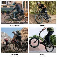 Rockbros Reflektörlü Hafif Naylon Bisiklet Pedalı (Geniş Platform)