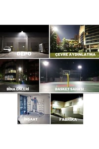 100 WATT 6500K BEYAZ IŞIK LED PROJEKTÖR IP66