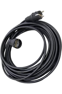 20 METRE 3x2,5 MM CCA TTR TEKLİ SİYAH RENK KAUÇUK SEYYAR ELEKTRİK KABLOSU