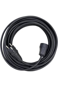 20 METRE 3x2,5 MM CCA TTR TEKLİ SİYAH RENK KAUÇUK SEYYAR ELEKTRİK KABLOSU