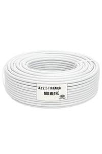 3x2,5 Mm Ttr Kablo Çok Damarlı Kablo 100 Metre