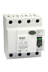 4 X 40 Amper Kaçak Akım Rölesi 300ma (vtr4-40300)
