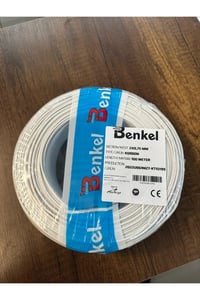 Cca 2x0.75 Kordon Elektrik Kablosu 100mt Kablo (-2x0.75-kordon) Cca