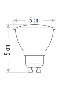 Ct-4212 9w Gu10 6400k Beyaz Led Ampul