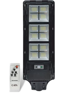 CT 4642 Solar Güneş Enerjili 300W Sensörlü Sokak Armatür 6400K Beyaz Işık