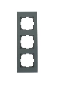 Grano Füme 3'lü Set Topraklı Priz + Topraklı Priz + Topraklı Priz