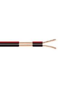 Kırmızı Siyah Zayıf Akım Hoparlör Kablosu 2x0.75 mm 25 Metre CCA